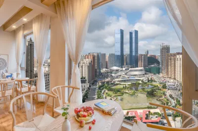 Caiyun Chunxu · High-Altitude View City Homestay (Huaguoyuan White House Shopping Center Branch) Các khách sạn gần Hebin Park