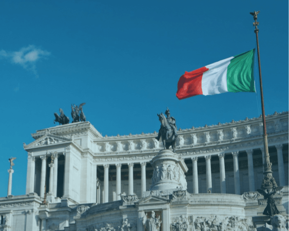 Trains en Italie